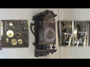 Horlogerie: Restauration d'une horloge lanterne hollandaise.