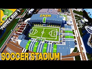 Minecraft Soccer Stadium - MODERN BUILDS SHOWCASE