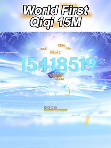 World First Qiqi 15M Showcase in Genshin Impact