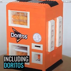 2.1M views · 10K reactions | These LEGO-built snack dispensers are SO cool. I want them all  | UNILAD | Facebook