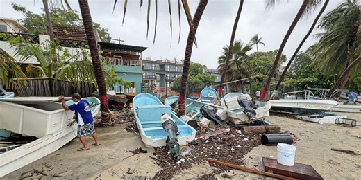 At least 1 dead after Hurricane Erick slammed Mexico, storm's remnants remain a flooding threat