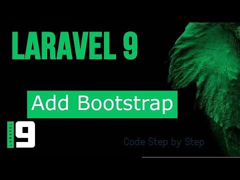 Laravel 9 tutorial # Add bootstrap in Laravel #laravel9