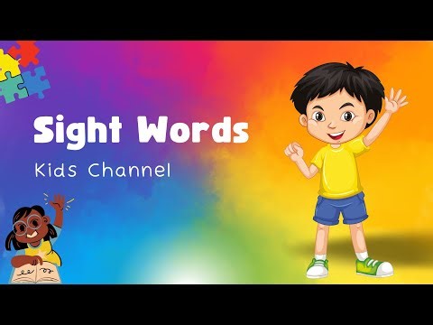 SIGHT WORDS FOR KIDS | Learn Sight Words #practicereadingenglish #phonics #sightwords