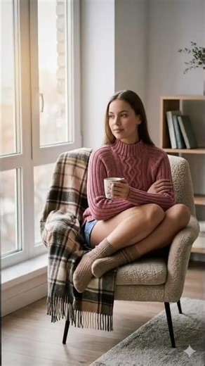 Oversized cable knit that actually fits right #sizing #fashion #sweater