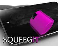 SQUEEGiT is a Squeegee for Touch Screens