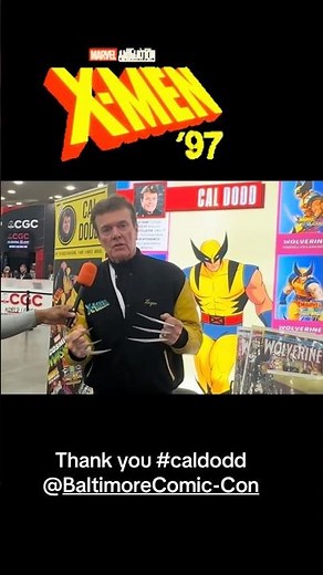 Cal Dodd Voice of #Wolverine from #xmen97 at #Baltimorecomiccon