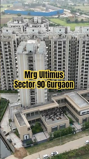 MRG Ultimus Gurgaon 🏗️ Drone View | Affordable 2BHK Homes 2025 Update 🚁