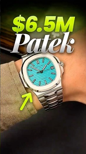 The Rarest Patek Philippe Nautilus Ever Auctioned #watches #patek #luxury
