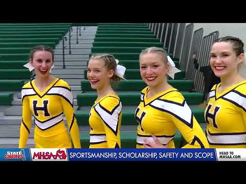 Hartland High School - Competitive Cheer | Division 1 Cheer Districts | 2/19/22