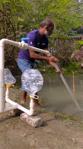Genius Way to Pump Water Without a Motor! (100% Working) 😱