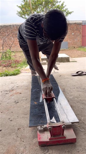 Manual tile cutter machine, Bahut Aata Hai #construction #home #floortiles