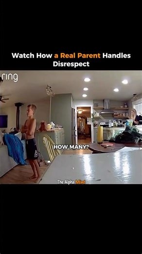 Watch How a Real Parent Handles Disrespect #parenting #respect #emotionalcontrol