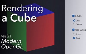 现代OpenGL教程：渲染一个彩色立方体