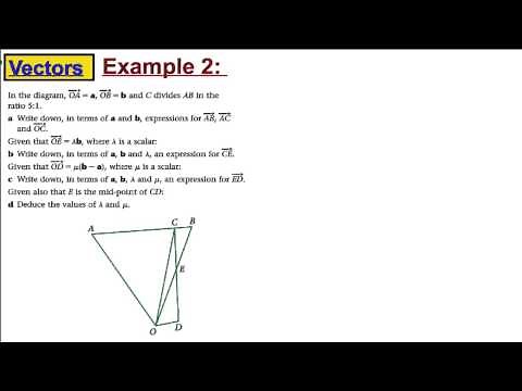Core 4 Maths A-Level Edexcel - Vectors (3)