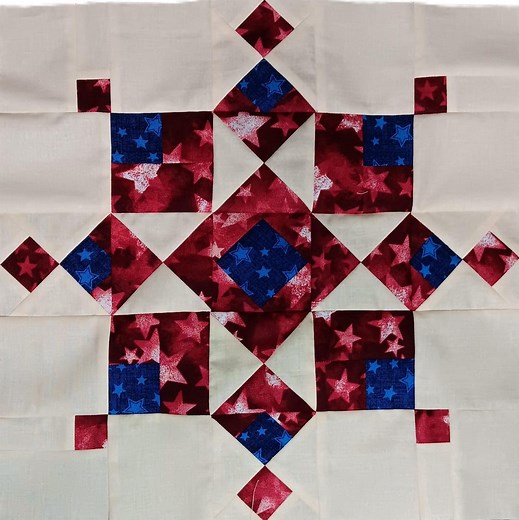 Maryland Quilt Block Pattern: 15" Patchwork PDF (50 States Series) - Etsy