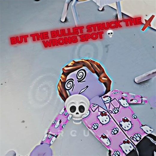 The bullet struck the wrong spot ☠️#dub