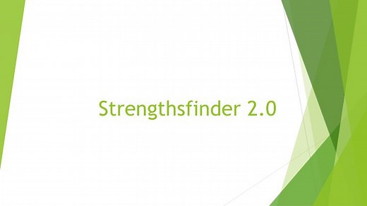 Strengthsfinder 2.0 - SlideServe