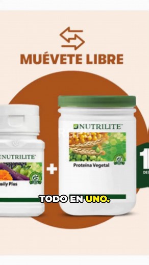 Descubre Daily 1 Muévete Libre D90 de Amway Honduras: Nutrilite Daily Plus (90 tbs) y Proteína Vegetal con 8 g de proteína y 9 aminoácidos esenciales. Aporta vitaminas, minerales y energía natural para tu estilo de vida activo. ¡Compra tu pack o distribúyelo hoy! https://shre.ink/DailyMas1MueveteLibreD90 Hacemos envios a nivel nacional HN WhatsApp (504)88863598 #AmwayHonduras #DailyPlus1 | Roatan Global Products And Services