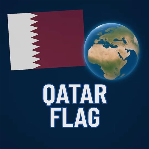 🇶🇦 Why the Qatar Flag Looks So Unique