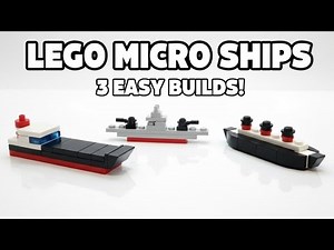 Mini Lego Vehicles Tutorial part:2 ship
