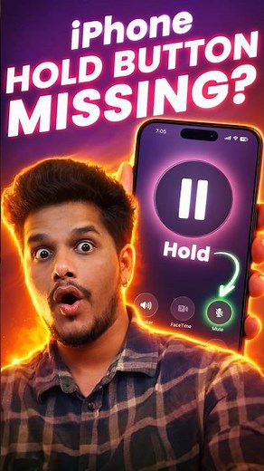 👉 iPhone Call Hold Option Missing? 😳 Try This Secret Trick!