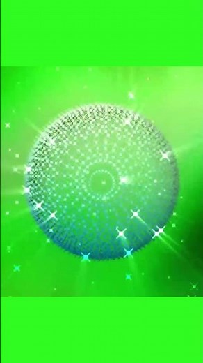Disco Ball Light Green Screen ✨ | HD Background Video | Free VFX Download (No Copyright)