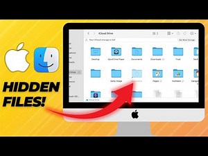 How to Show Hidden Files/Folders on MacBook/iMac | Including How to Access Library Folder - 2026