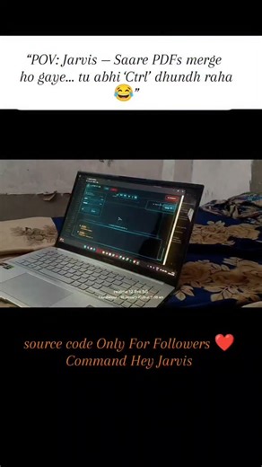 “Jarvis Merged All PDFs 🤖📄 | One Click, All Files” Made by: @codeninjavik Made by: @codeninjavik 🔁 Save & Share if you love Creative Coding! 💬 Comment: Should I drop the source code? Trending Hashtags (High Reach): #coding #creativecoding #javascript #webdesign #webdevelopment #programming #shaderart #particles #galaxy #universe #aiart #codinglife #developer #codingreels #learncoding #htmlcssjavascript #opengl #codeartist #datavisualization #viralreels #codingcommunity #techreels #reelsindia