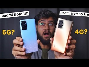 Redmi Note 11T 5G vs Redmi Note 10 Pro *Full Comparison* ⚡ Camera, Display & More