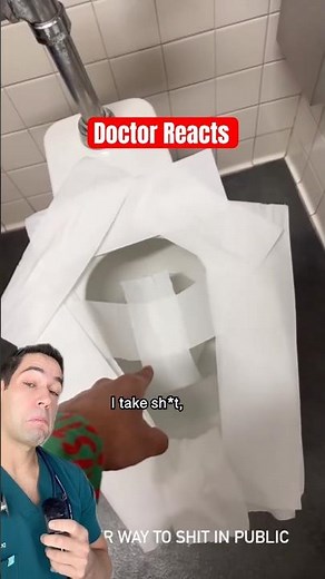 Doctor Reacts: pooping in public