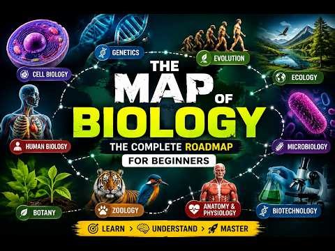 The Map of Biology Explained | Complete Biology Roadmap for Beginners (2026)