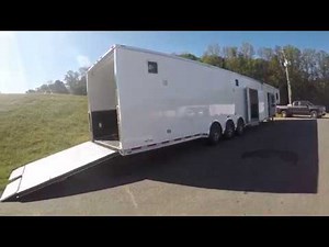 Gooseneck Living Quarters Trailer