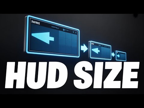How to Adjust HUD scale and damage numbers scale in Fortnite Chapter 7