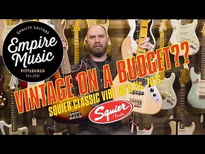 Jazz Bass Shootout #6 - Squier Classic Vibe 60's Vs. 70's - EMPIRE MUSIC