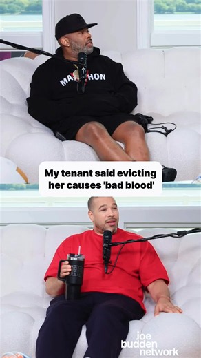 My tenant said evicting her causes 'bad blood' #joebuddenpodcast #realtalk #moneytalk #podcastclips #lifelessons