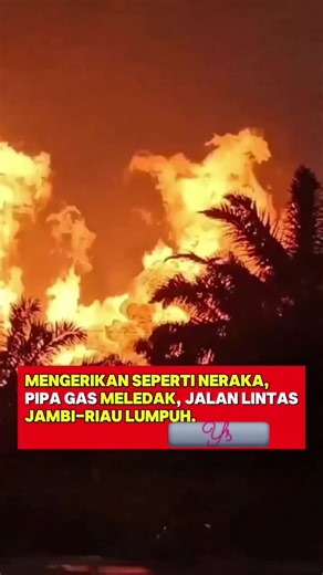Ledakan Gas Mengerikan di Batu Ampar, Riau