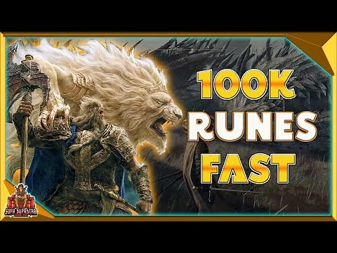 Elden Ring How To Get 100k Runes Fast - Kill The Sleeping Dragon With This Method Easy
