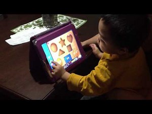 learning 2D shapes with iPAD