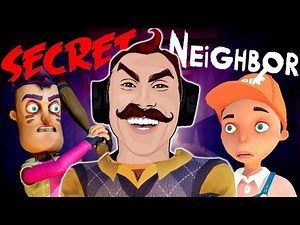 I BECAME THE NEIGHBOR AND SCARED MY FRIENDS! | Secret Neighbor Gameplay