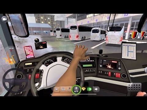 Long Route Bus Driving Game | Bangalore to Mumbai India - Bus Simulator Ultimate Gameplay
