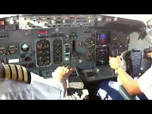 TRANS AIR CONGO take off Pointe noire Congo