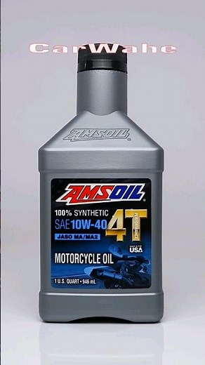 AMSOIL 10W40 4T 100% Synthetic | 1Quart | MC4QT || carwahe