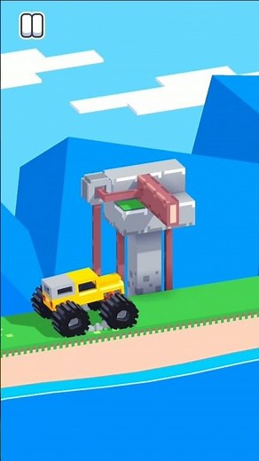 Level 104 (High Kick) - (Drive Mad) FANCADE Fun Gameplay #shorts #fancade #drivemad 4k All Levels