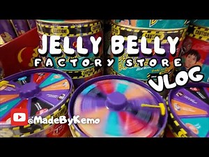 VLOG: Inside the Jelly Belly Store - A Sweet Adventure in Fairfield California! Jelly Beans & More!