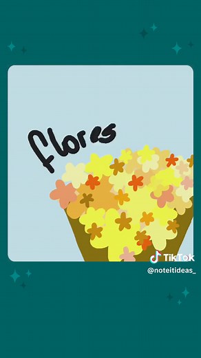 Ideas Creativas de Flores Amarillas en Note It