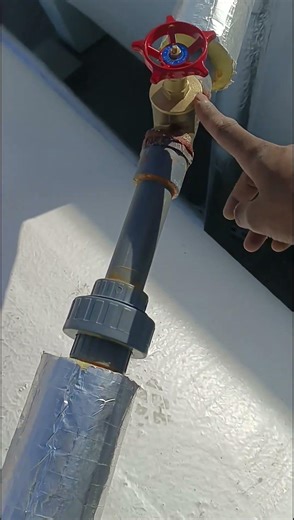 Gate Valve & Union Fitting Near Water Tank | Easy Tank Removal Plumbing Tip