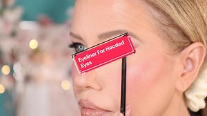 Smoky Winged Eyeliner Technique for Hooded Eyes