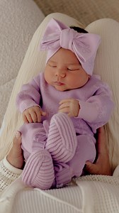 Quick outfit change in the studio and this little angel couldn’t stay awake for too long 🥹 | Ziggy Lou