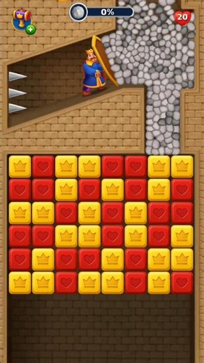 Royal Match Game Level Complete 👑 | King Saved! 🎮