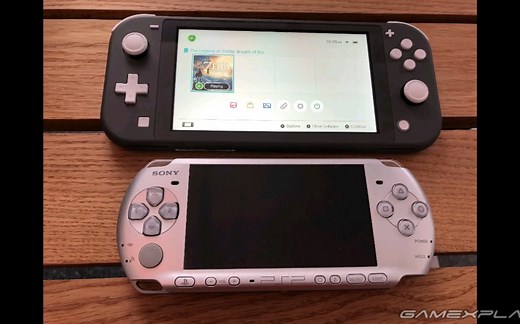 switch lite 大小对比